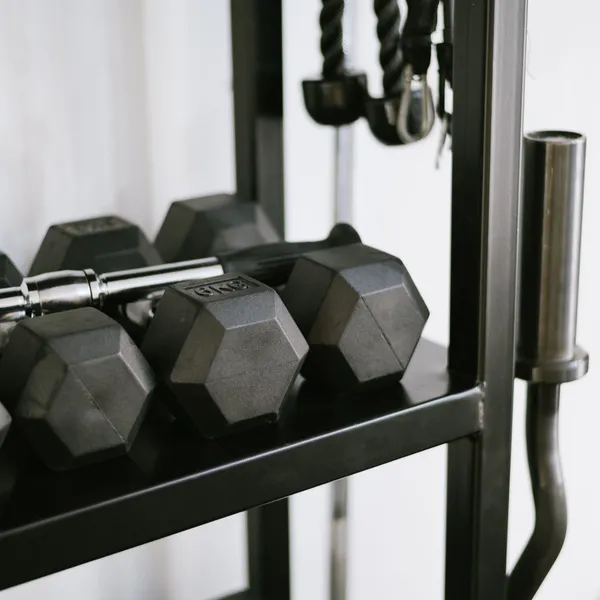Fitnessapparatuur in de D-Healthy studio