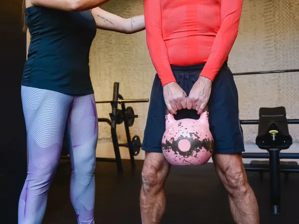 Personal training sessie in de D-Healthy studio